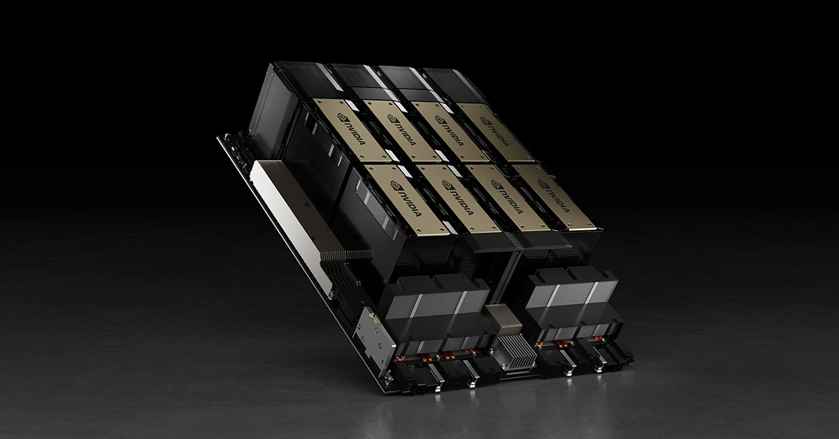 NVIDIA HGX H200 Hopper+ 8-GPU board with enhanced memory capacity