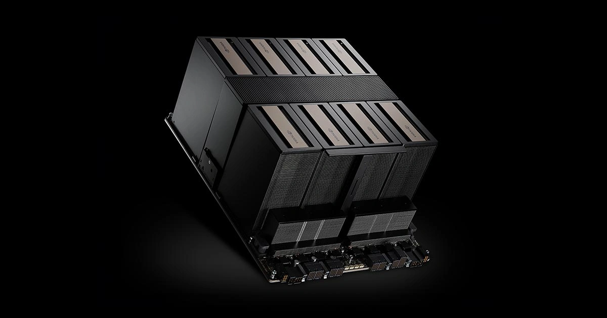 NVIDIA HGX B300 NVL16 Blackwell Ultra 16-GPU board in enterprise server configuration