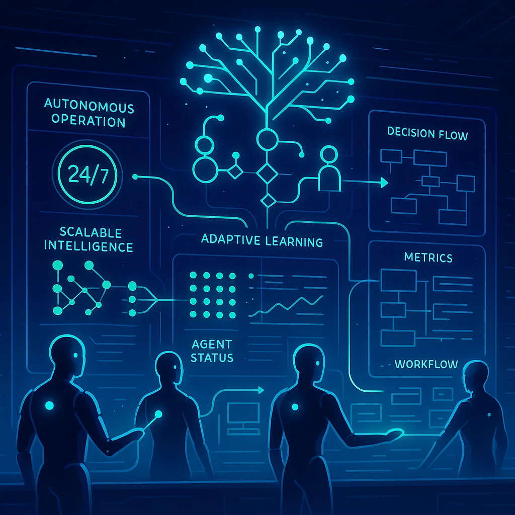 AI agent operations dashboard